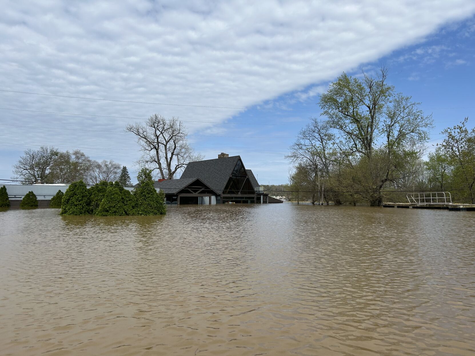 River Road Flooding Captain's Quarters